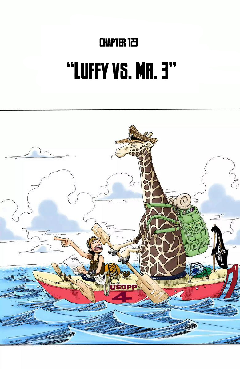 One Piece - Digital Colored Comics - Vol.14 Chapter 123: Luffy Vs. Mr. 3