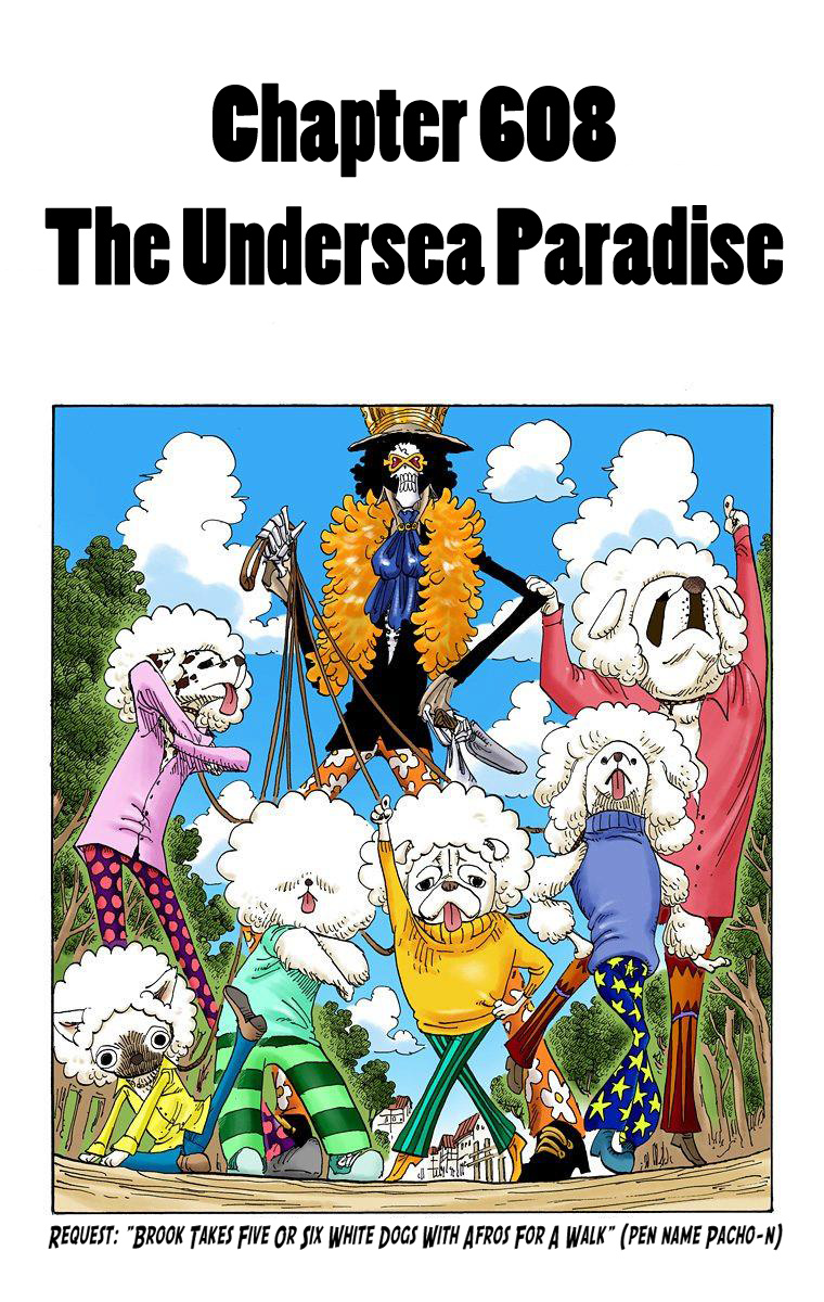 One Piece - Digital Colored Comics - Vol.62 Chapter 608: The Undersea Pirates