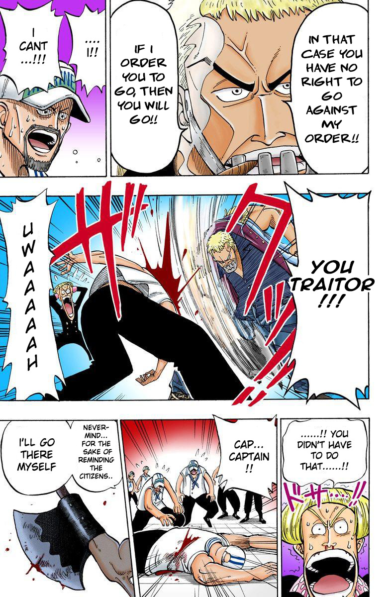 One Piece - Digital Colored Comics - Vol.1 Chapter 4: Marine Captain "Axe Arm Morgan"