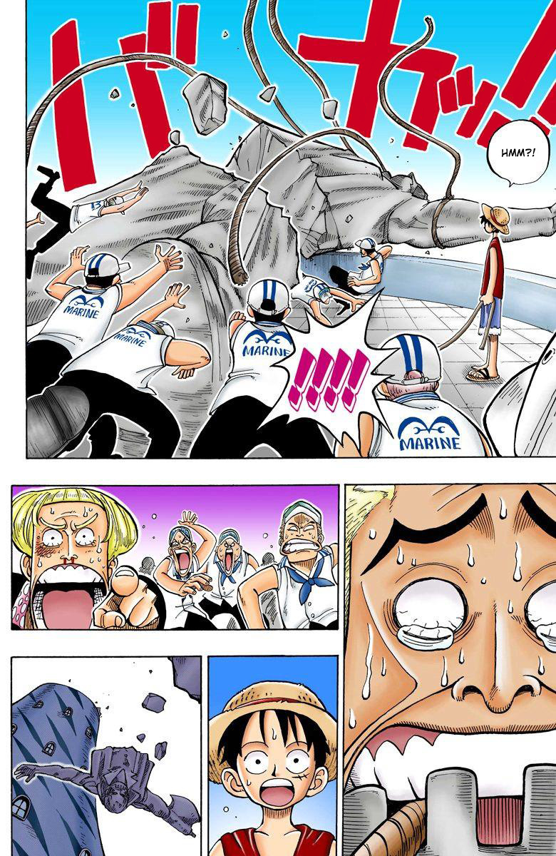 One Piece - Digital Colored Comics - Vol.1 Chapter 4: Marine Captain "Axe Arm Morgan"