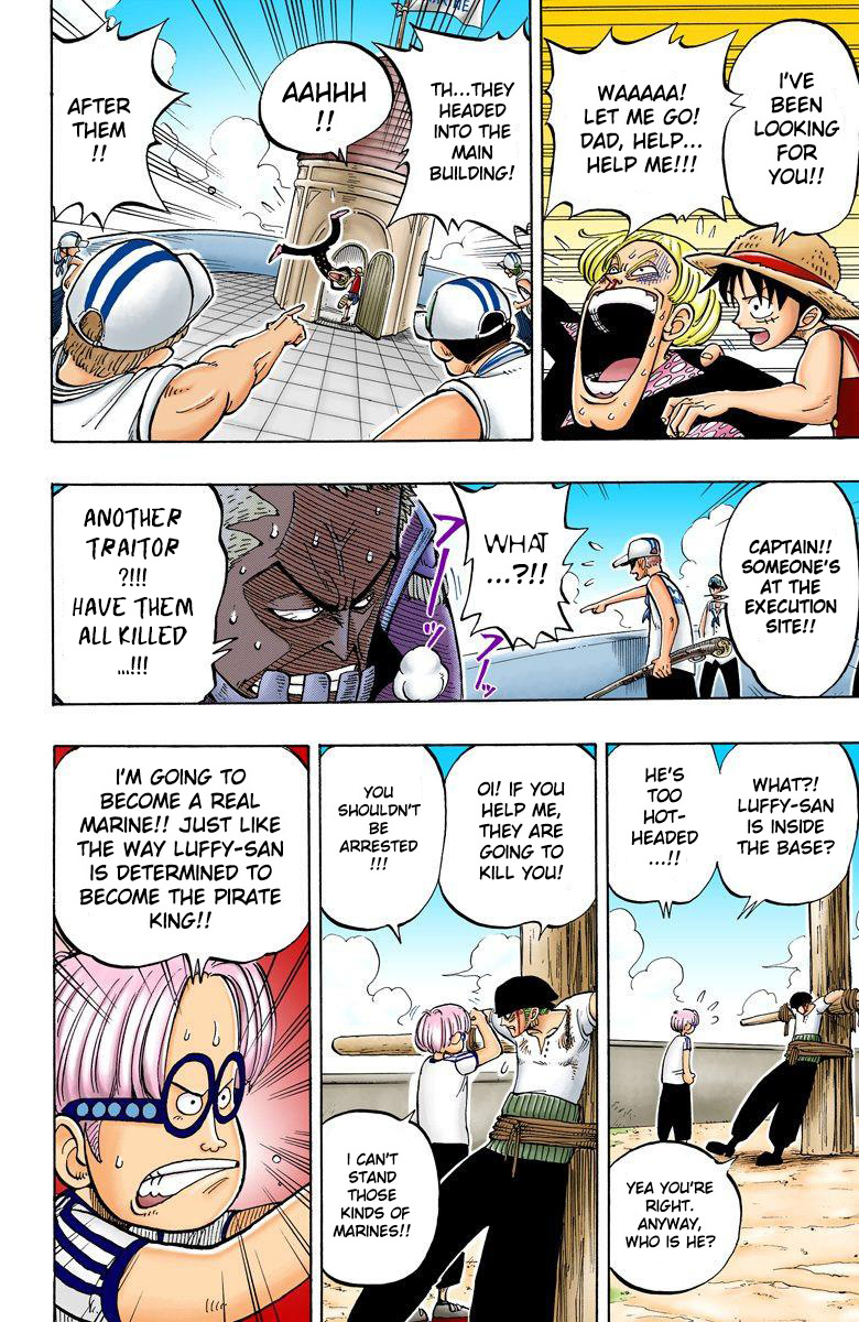 One Piece - Digital Colored Comics - Vol.1 Chapter 4: Marine Captain "Axe Arm Morgan"