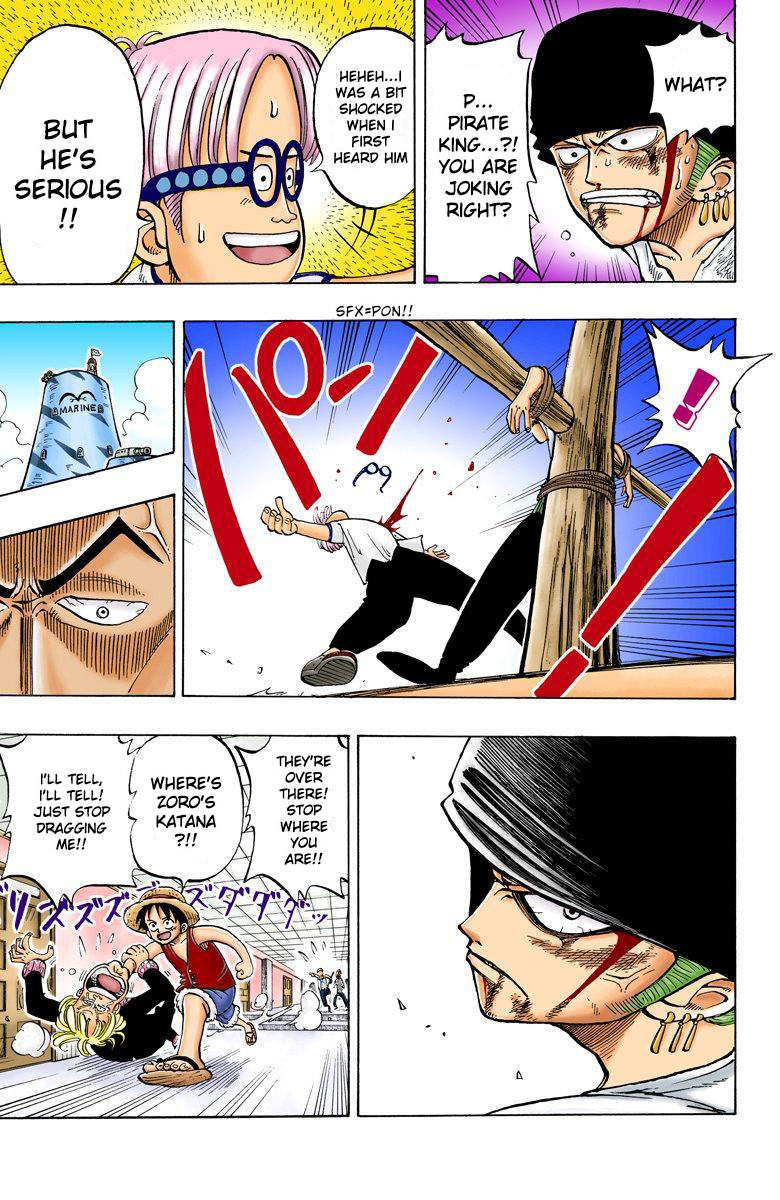 One Piece - Digital Colored Comics - Vol.1 Chapter 4: Marine Captain "Axe Arm Morgan"