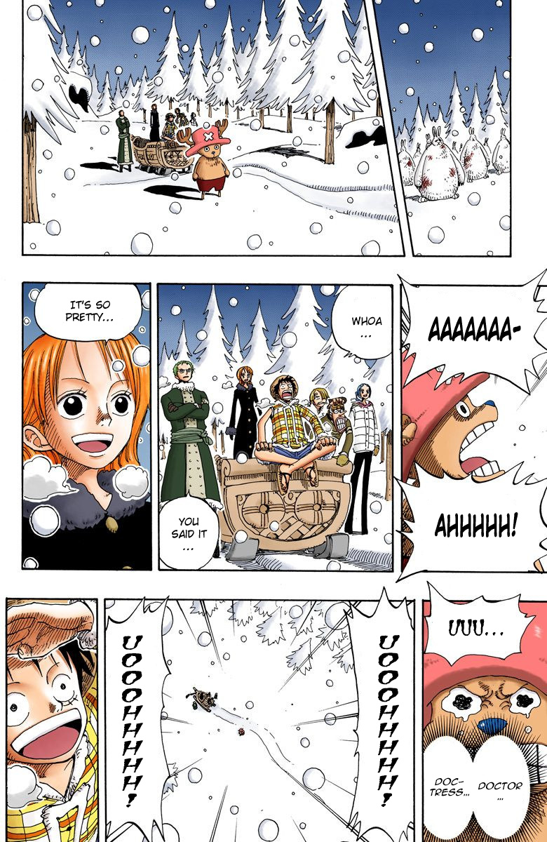 One Piece - Digital Colored Comics - Vol.17 Chapter 153: Hiluluk's Cherry Blossoms