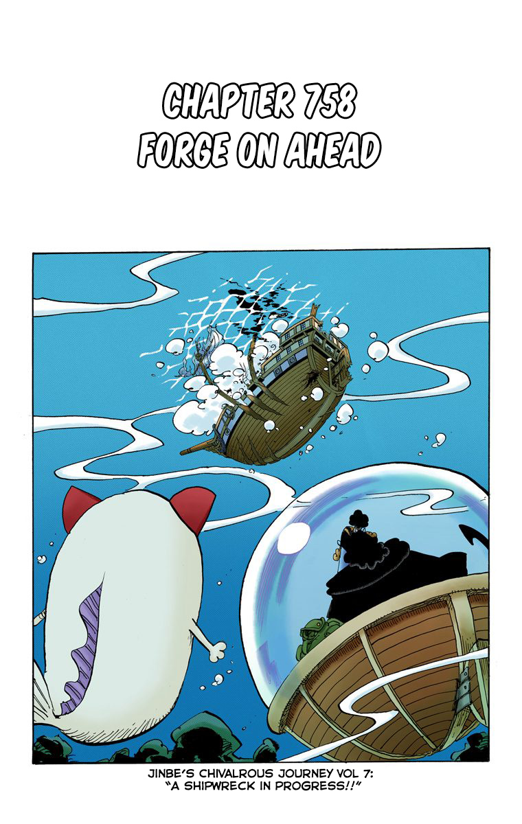 One Piece - Digital Colored Comics - Vol.76 Chapter 758: Forge On Ahead