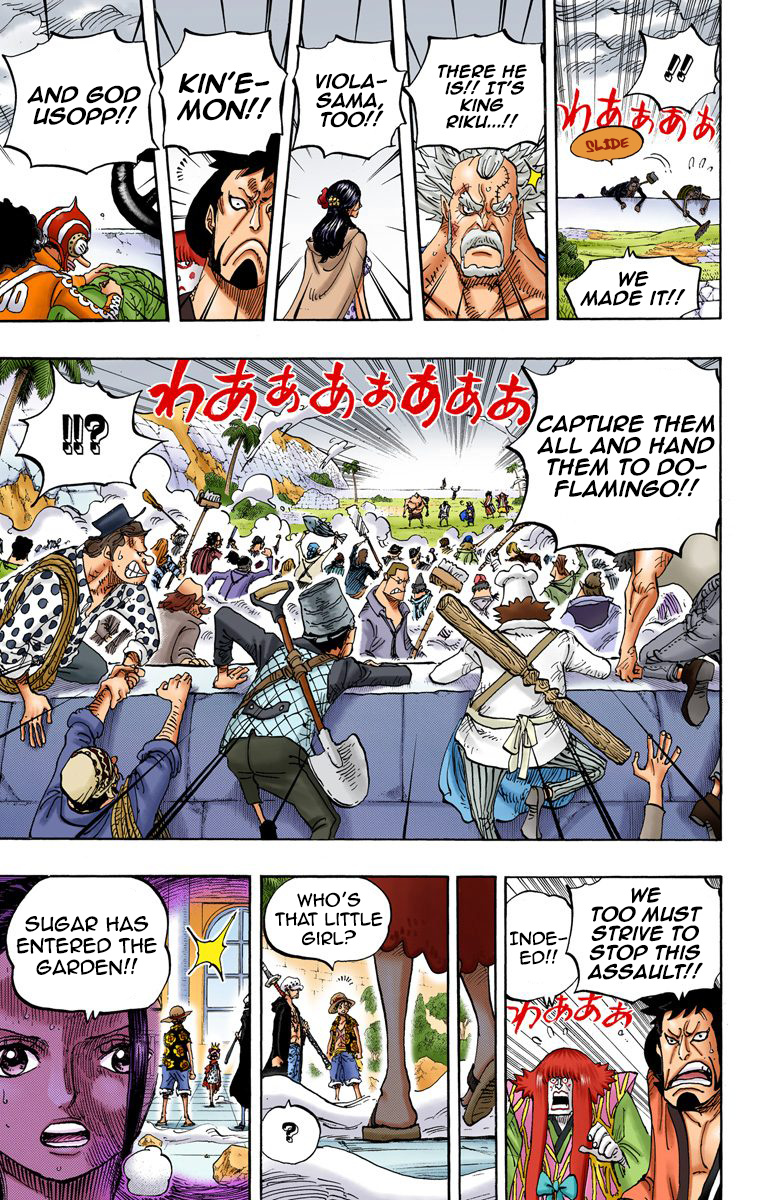 One Piece - Digital Colored Comics - Vol.76 Chapter 758: Forge On Ahead