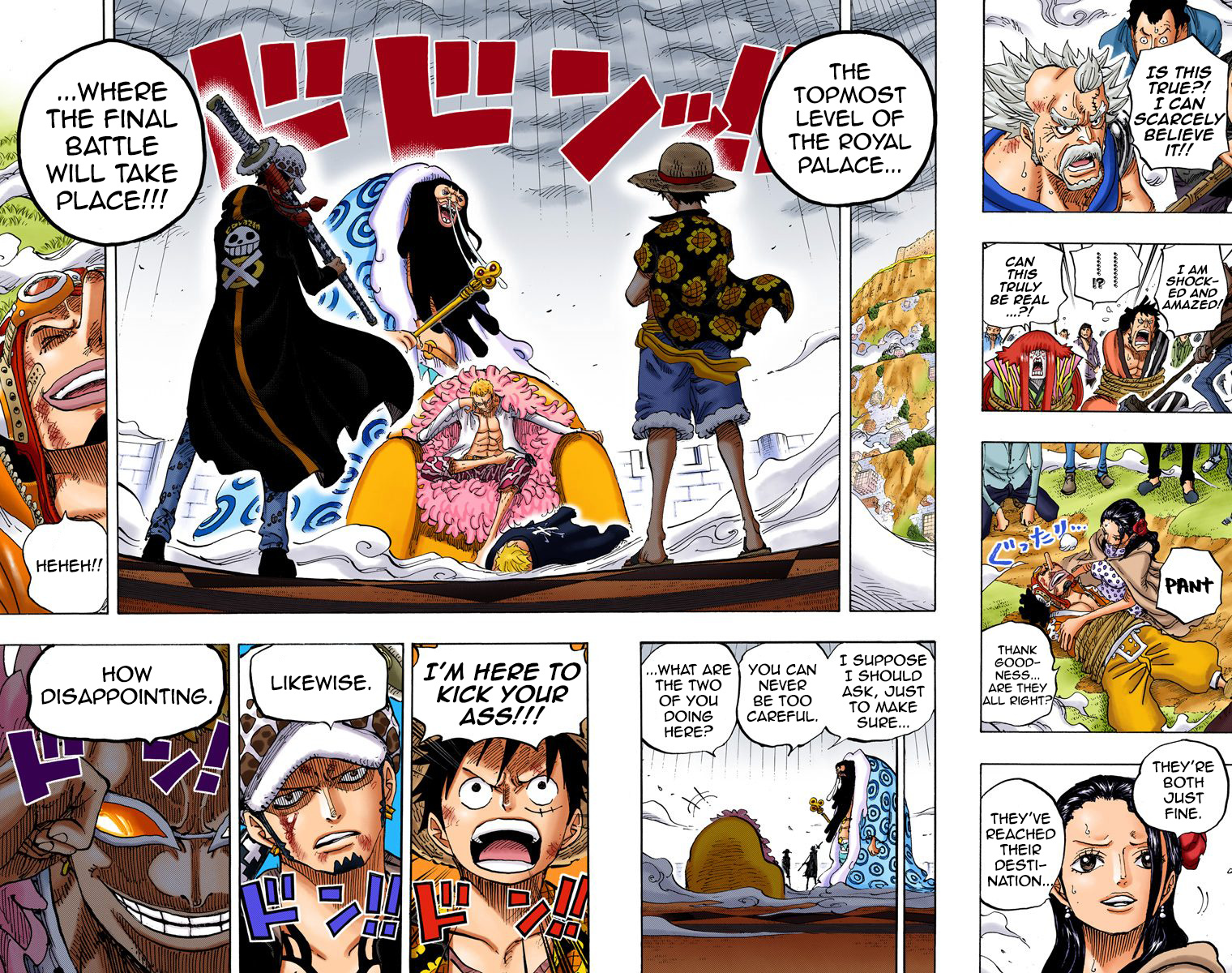 One Piece - Digital Colored Comics - Vol.76 Chapter 758: Forge On Ahead