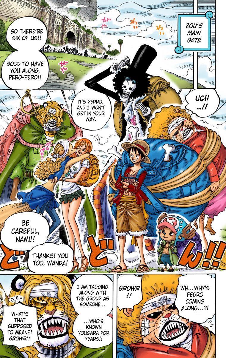 One Piece - Digital Colored Comics - Chapter 822