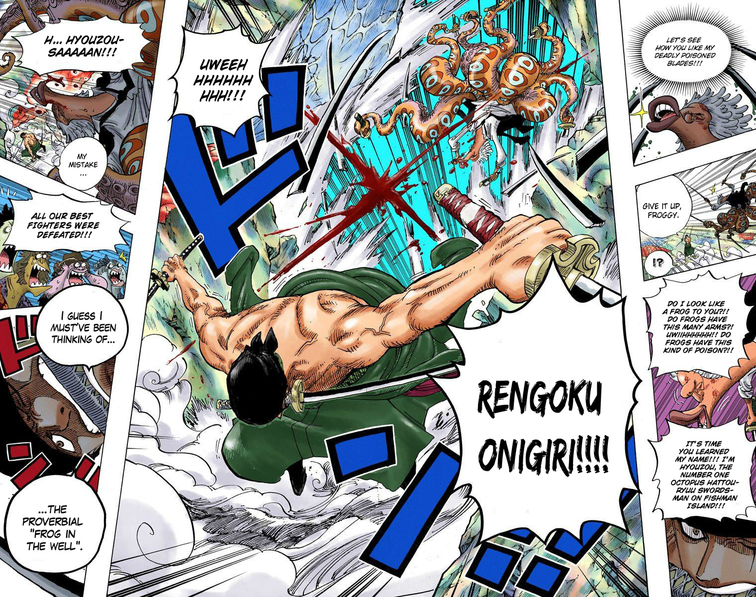 One Piece - Digital Colored Comics - Vol.65 Chapter 646: Frog