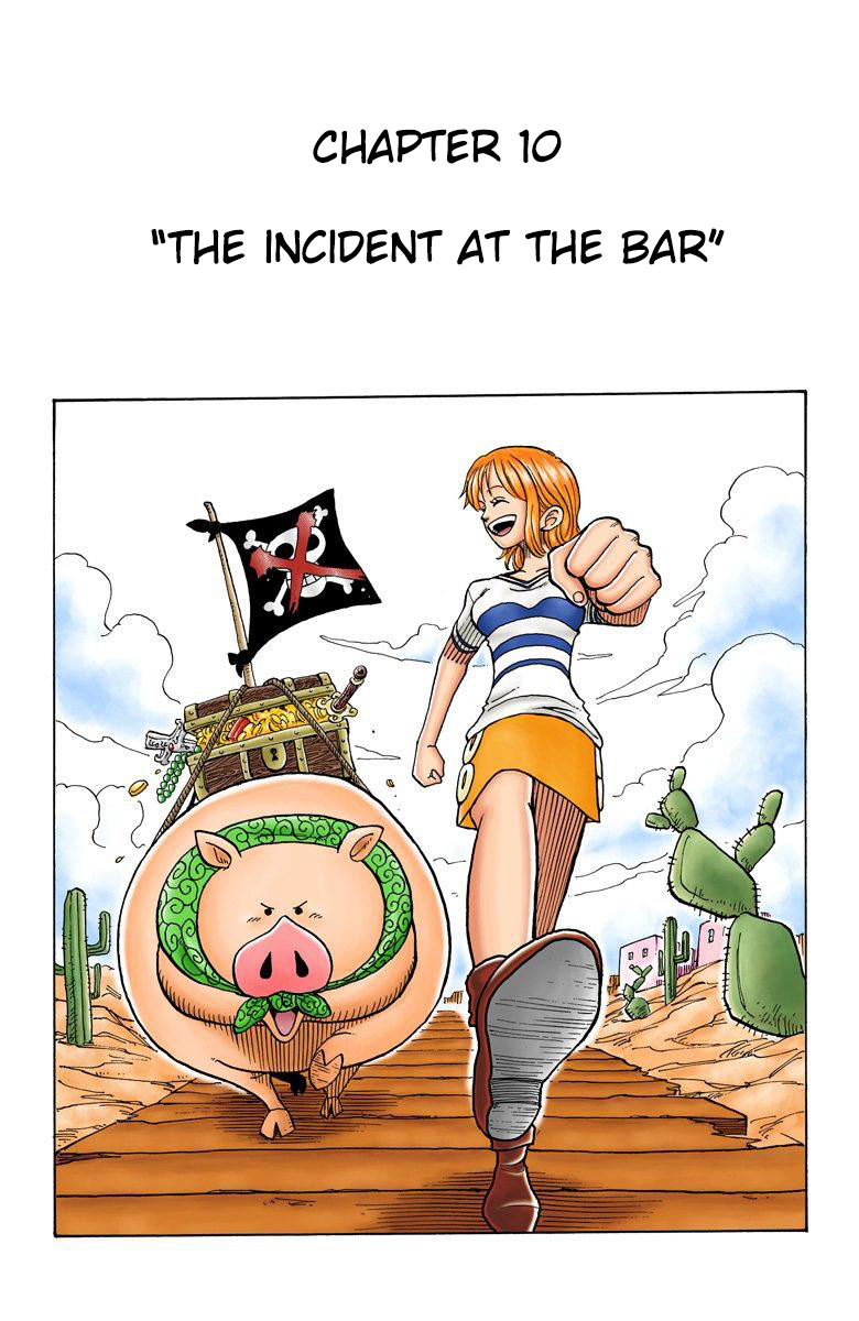 One Piece - Digital Colored Comics - Vol.2 Chapter 10: The Incident At The Bar