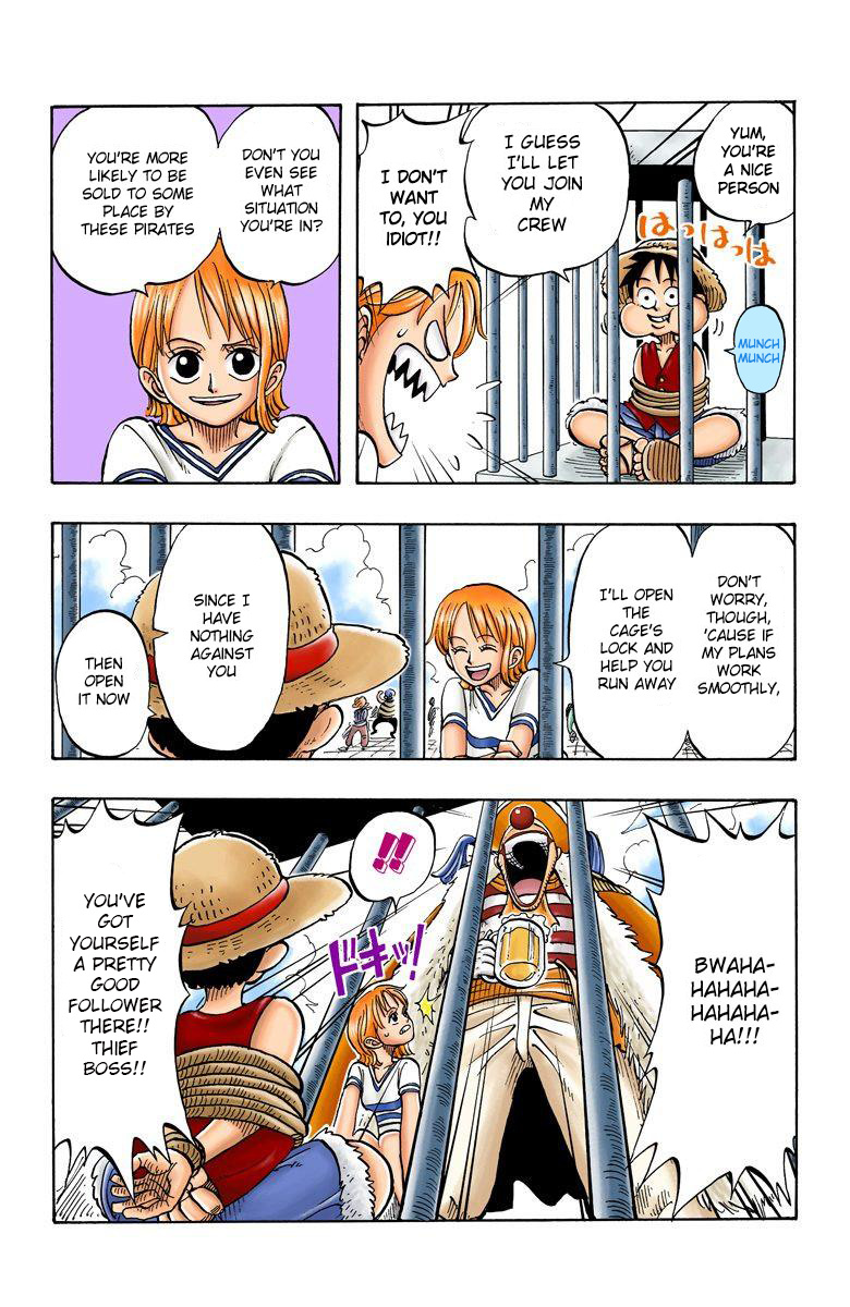 One Piece - Digital Colored Comics - Vol.2 Chapter 10: The Incident At The Bar