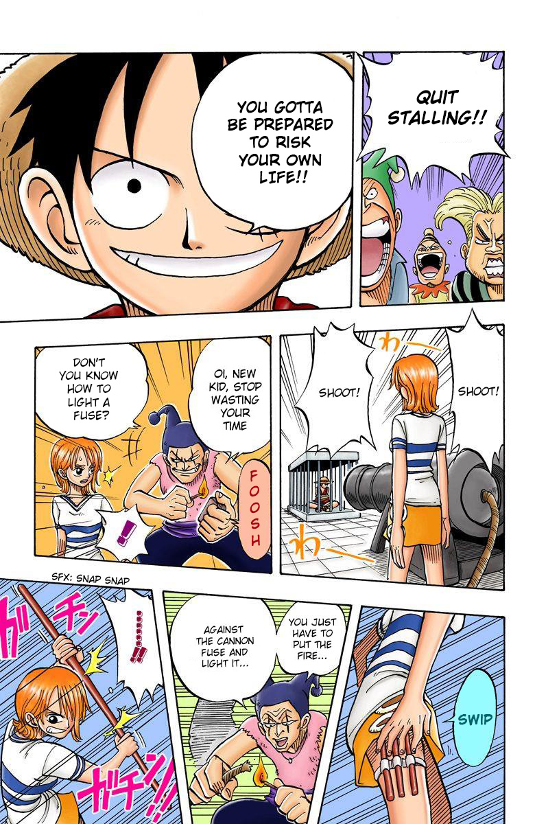 One Piece - Digital Colored Comics - Vol.2 Chapter 10: The Incident At The Bar