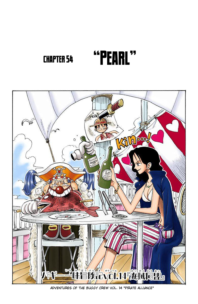 One Piece - Digital Colored Comics - Vol.7 Chapter 54: Pearl