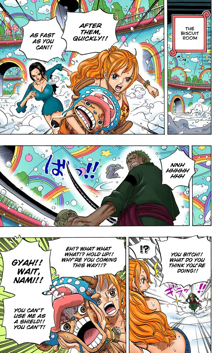 One Piece - Digital Colored Comics - Vol.69 Chapter 686: The Yuki-Onna Of The Biscuit Room