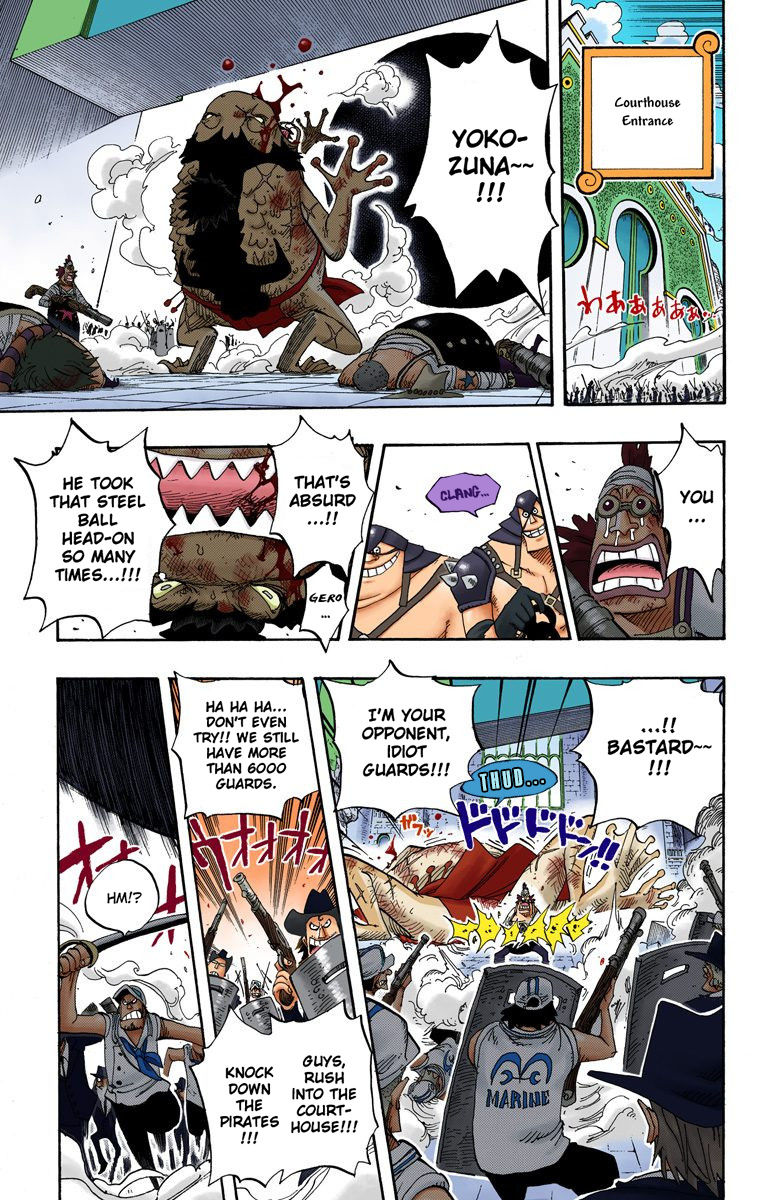 One Piece - Digital Colored Comics - Vol.41 Chapter 390: Fighting Back