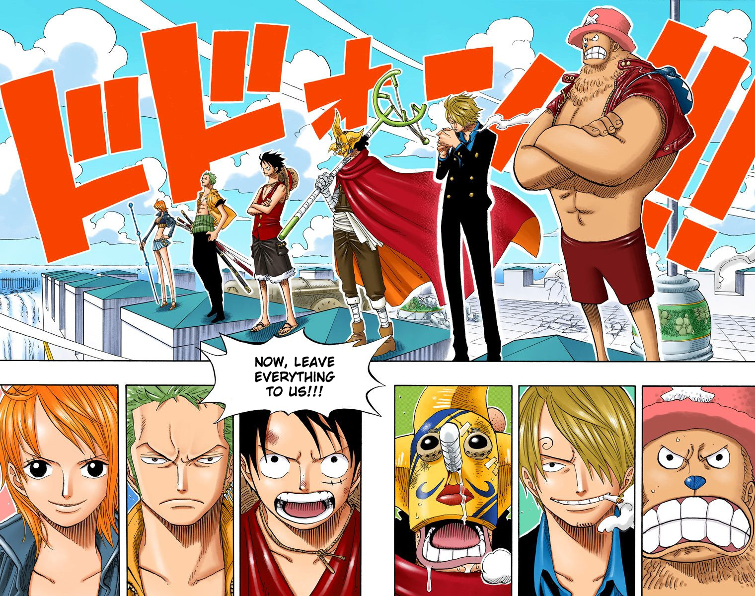 One Piece - Digital Colored Comics - Vol.41 Chapter 390: Fighting Back