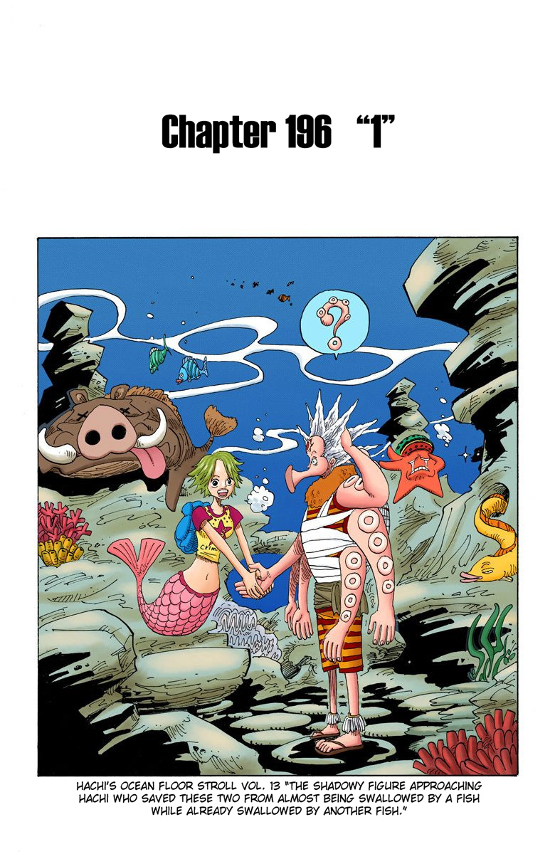 One Piece - Digital Colored Comics - Vol.22 Chapter 196: 1