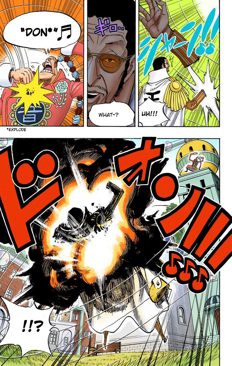 One Piece - Digital Colored Comics - Vol.52 Chapter 509: Kizaru Vs. Four Captains