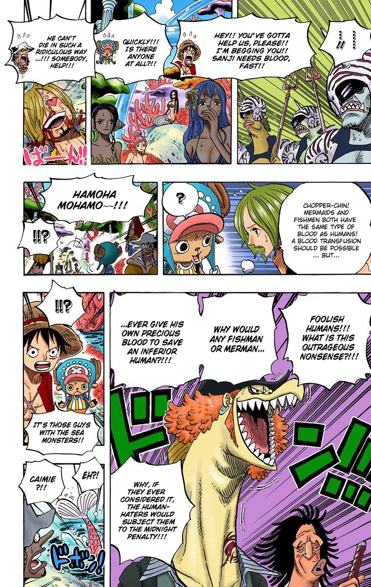 One Piece - Digital Colored Comics - Vol.62 Chapter 609: Adventure On Fishman Island