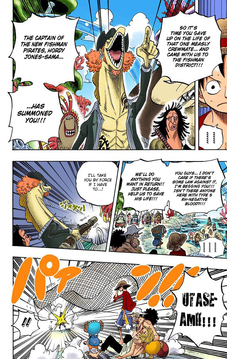 One Piece - Digital Colored Comics - Vol.62 Chapter 609: Adventure On Fishman Island