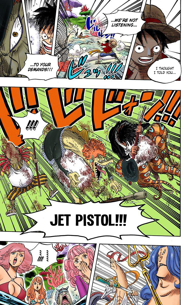 One Piece - Digital Colored Comics - Vol.62 Chapter 609: Adventure On Fishman Island