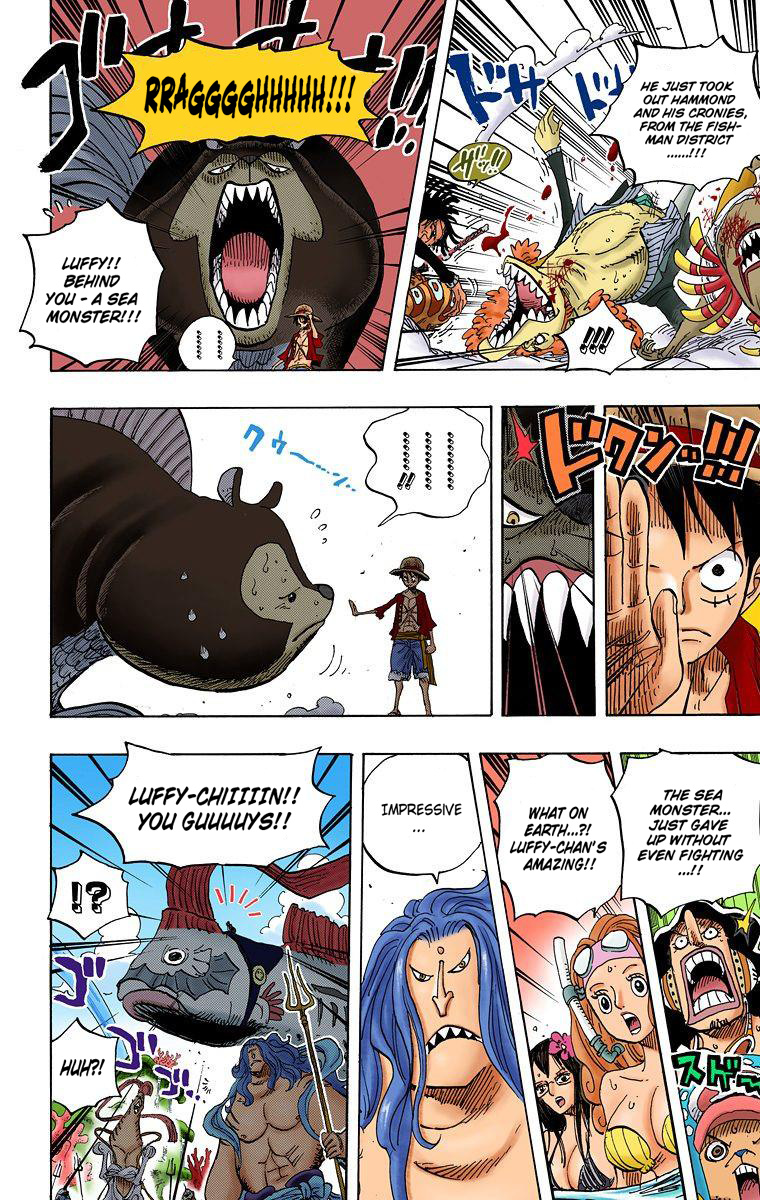 One Piece - Digital Colored Comics - Vol.62 Chapter 609: Adventure On Fishman Island