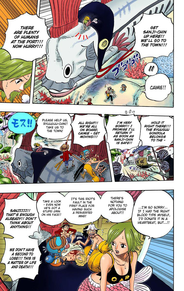 One Piece - Digital Colored Comics - Vol.62 Chapter 609: Adventure On Fishman Island