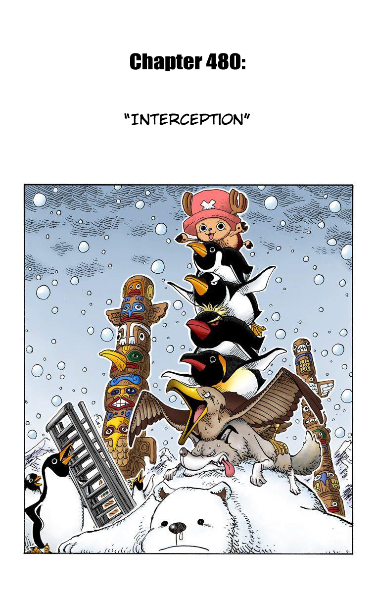 One Piece - Digital Colored Comics - Vol.49 Chapter 480: Interception