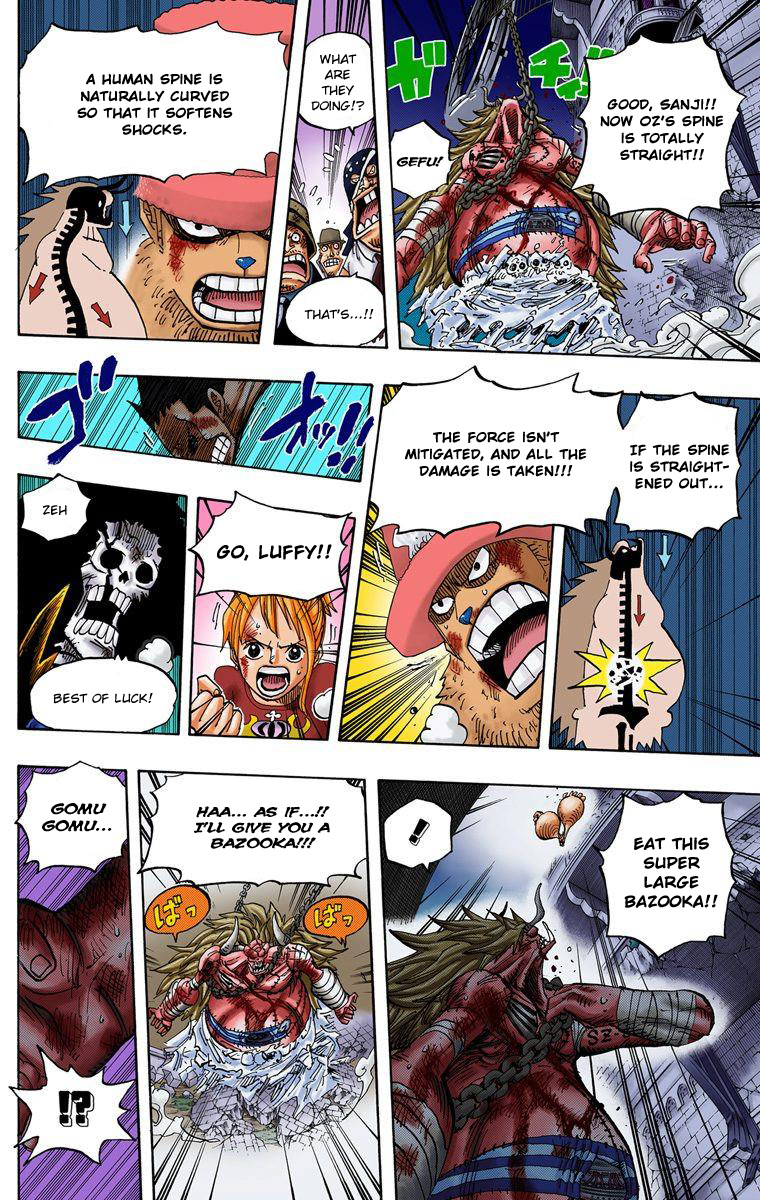 One Piece - Digital Colored Comics - Vol.49 Chapter 480: Interception