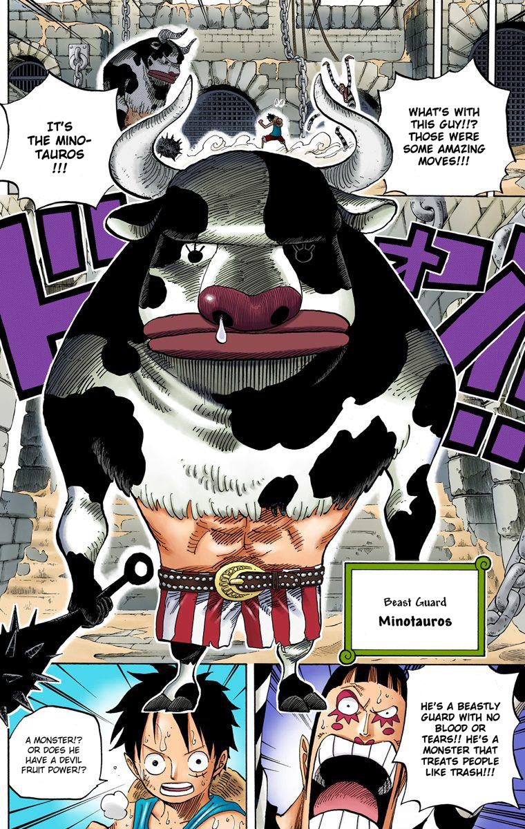 One Piece - Digital Colored Comics - Vol.54 Chapter 532: The Beast Guard Minotauros