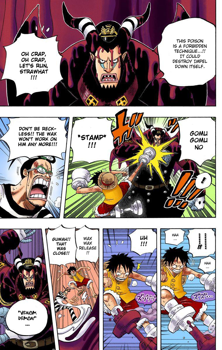 One Piece - Digital Colored Comics - Vol.56 Chapter 547: Escape From The Island