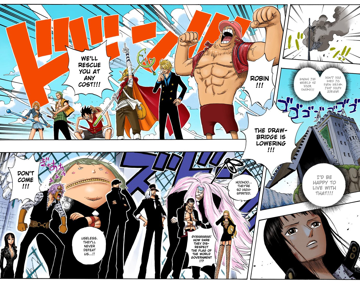 One Piece - Digital Colored Comics - Vol.41 Chapter 399: Jump To Fall