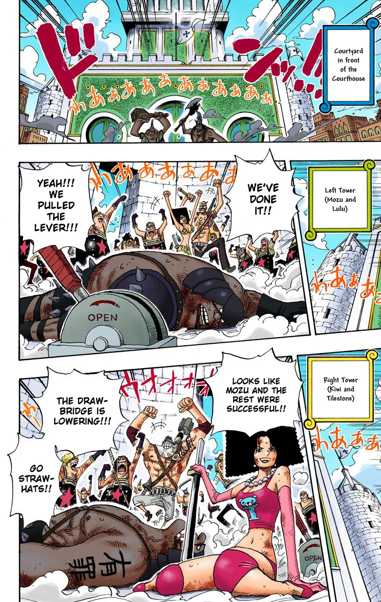 One Piece - Digital Colored Comics - Vol.41 Chapter 399: Jump To Fall