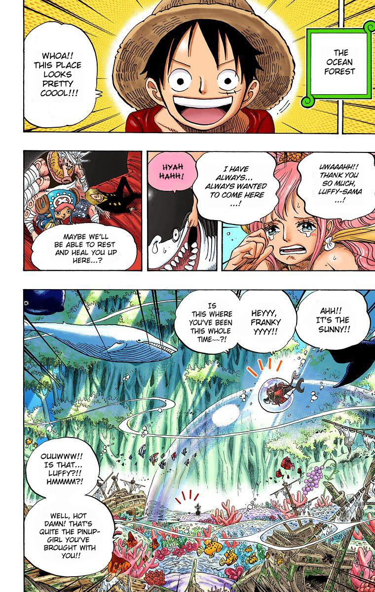 One Piece - Digital Colored Comics - Vol.63 Chapter 619: At The Sea Forest