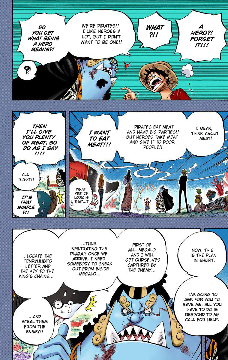 One Piece - Digital Colored Comics - Vol.64 Chapter 634: 100,000 Vs. 10