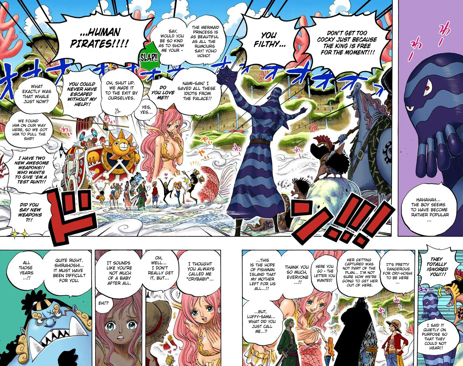 One Piece - Digital Colored Comics - Vol.64 Chapter 634: 100,000 Vs. 10