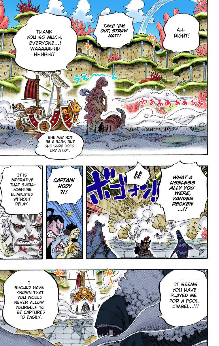 One Piece - Digital Colored Comics - Vol.64 Chapter 634: 100,000 Vs. 10