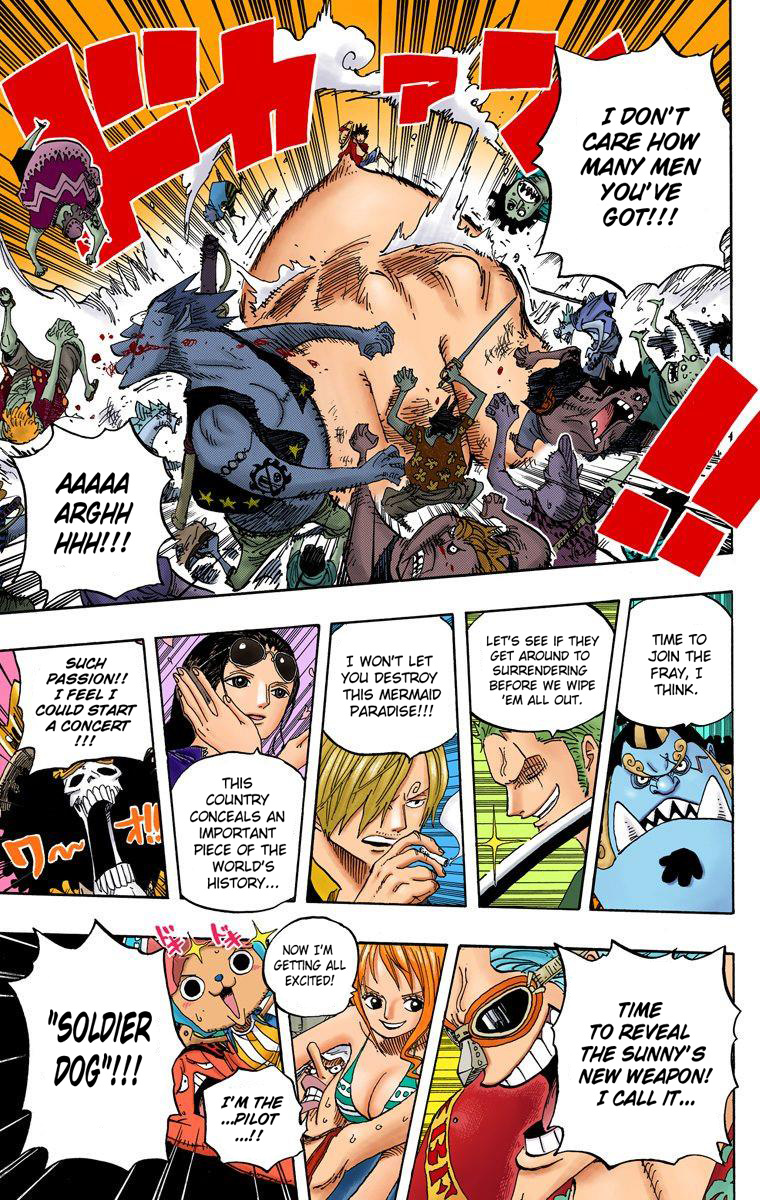 One Piece - Digital Colored Comics - Vol.64 Chapter 634: 100,000 Vs. 10