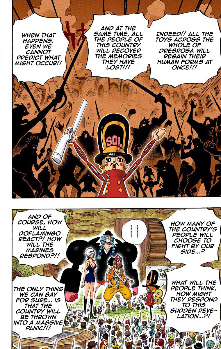 One Piece - Digital Colored Comics - Vol.73 Chapter 731: Operation Dressrosa Sop