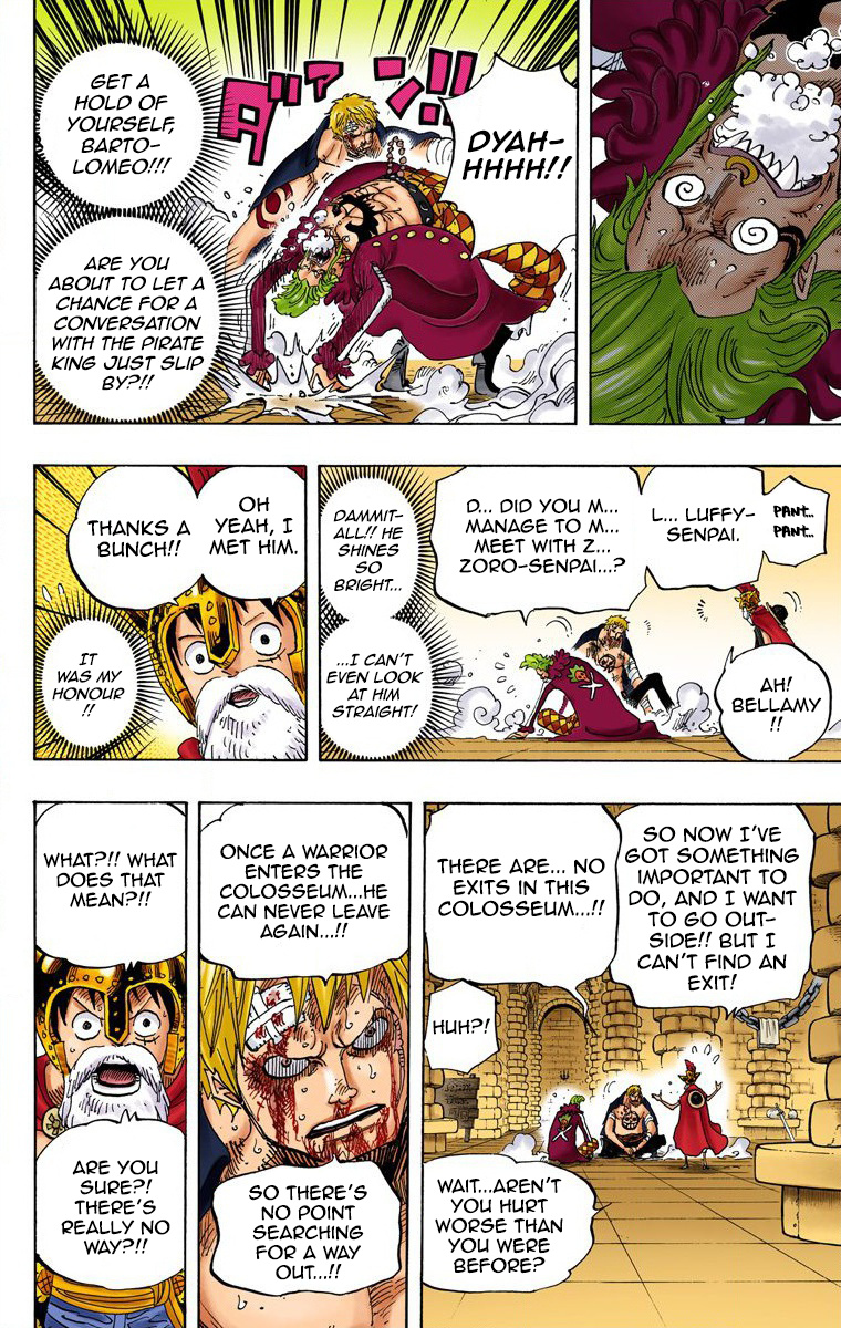 One Piece - Digital Colored Comics - Vol.73 Chapter 731: Operation Dressrosa Sop