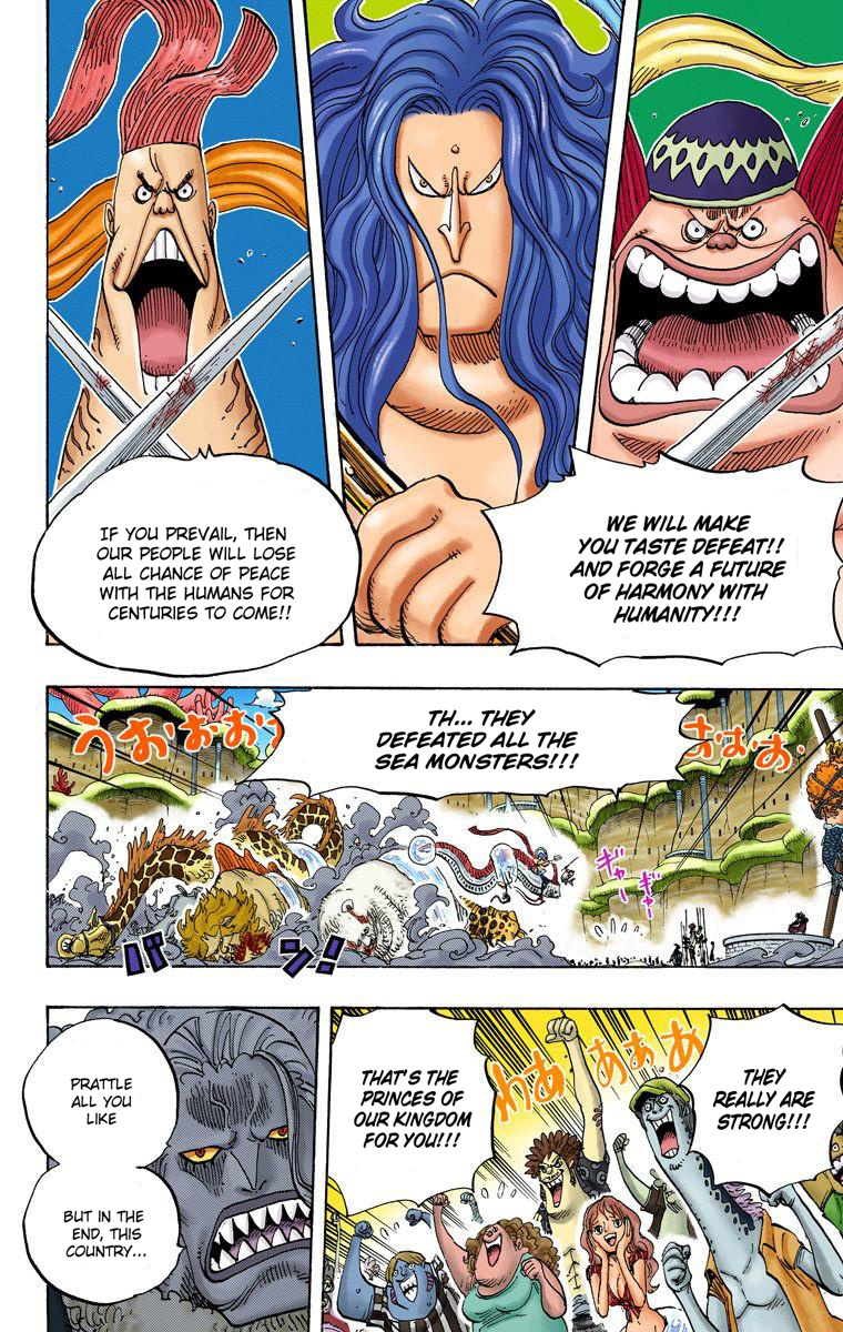 One Piece - Digital Colored Comics - Vol.64 Chapter 631: Gyoncorde Plaza