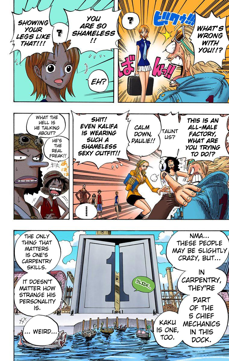 One Piece - Digital Colored Comics - Vol.34 Chapter 327: Shipyard Island, Construction Dock No. 1