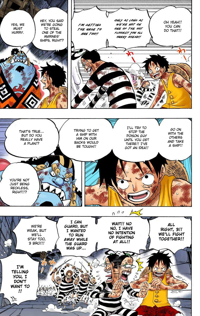 One Piece - Digital Colored Comics - Vol.56 Chapter 546: Captain Of The Fishman Pirates, The Shichibukai Jinbe