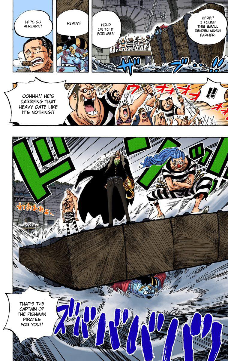 One Piece - Digital Colored Comics - Vol.56 Chapter 546: Captain Of The Fishman Pirates, The Shichibukai Jinbe