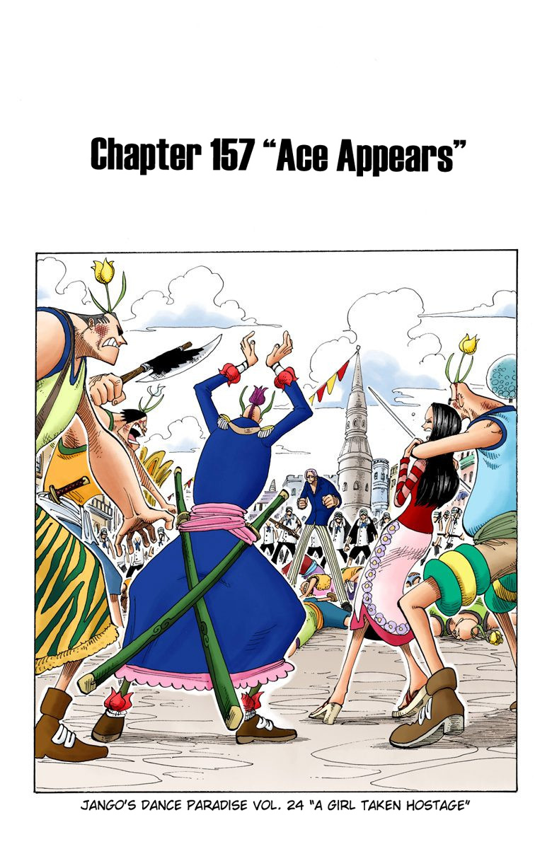 One Piece - Digital Colored Comics - Vol.18 Chapter 157: Ace Appears