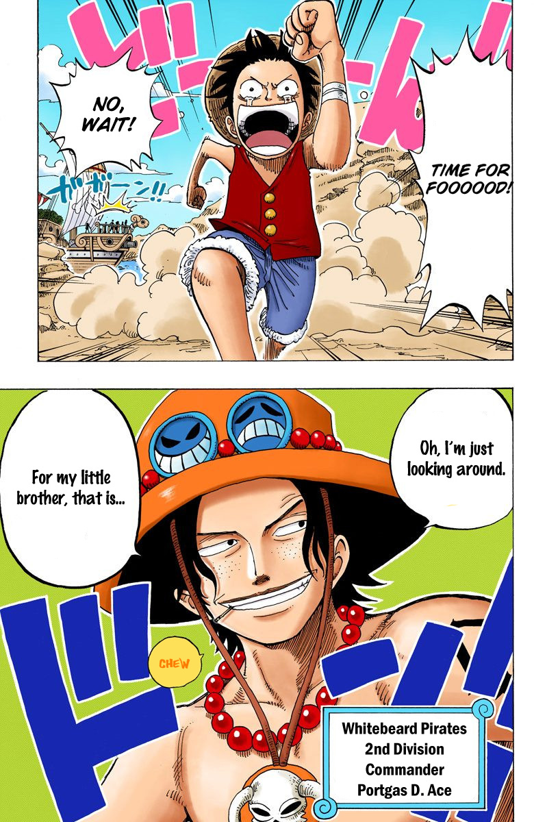 One Piece - Digital Colored Comics - Vol.18 Chapter 157: Ace Appears