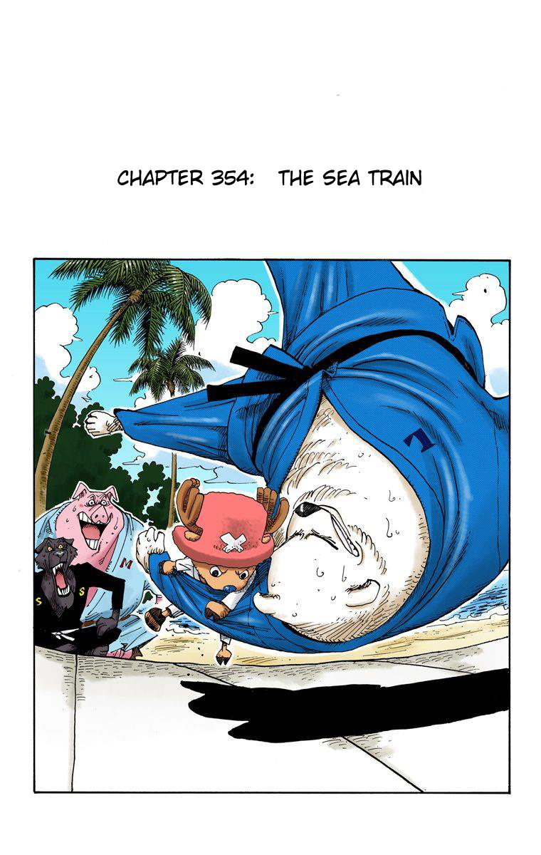 One Piece - Digital Colored Comics - Vol.37 Chapter 354: The Sea Train