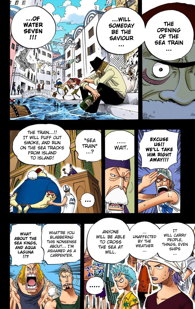 One Piece - Digital Colored Comics - Vol.37 Chapter 354: The Sea Train