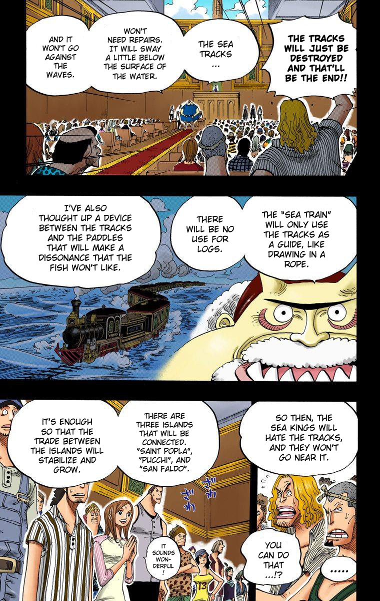 One Piece - Digital Colored Comics - Vol.37 Chapter 354: The Sea Train