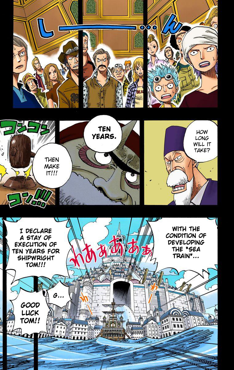 One Piece - Digital Colored Comics - Vol.37 Chapter 354: The Sea Train