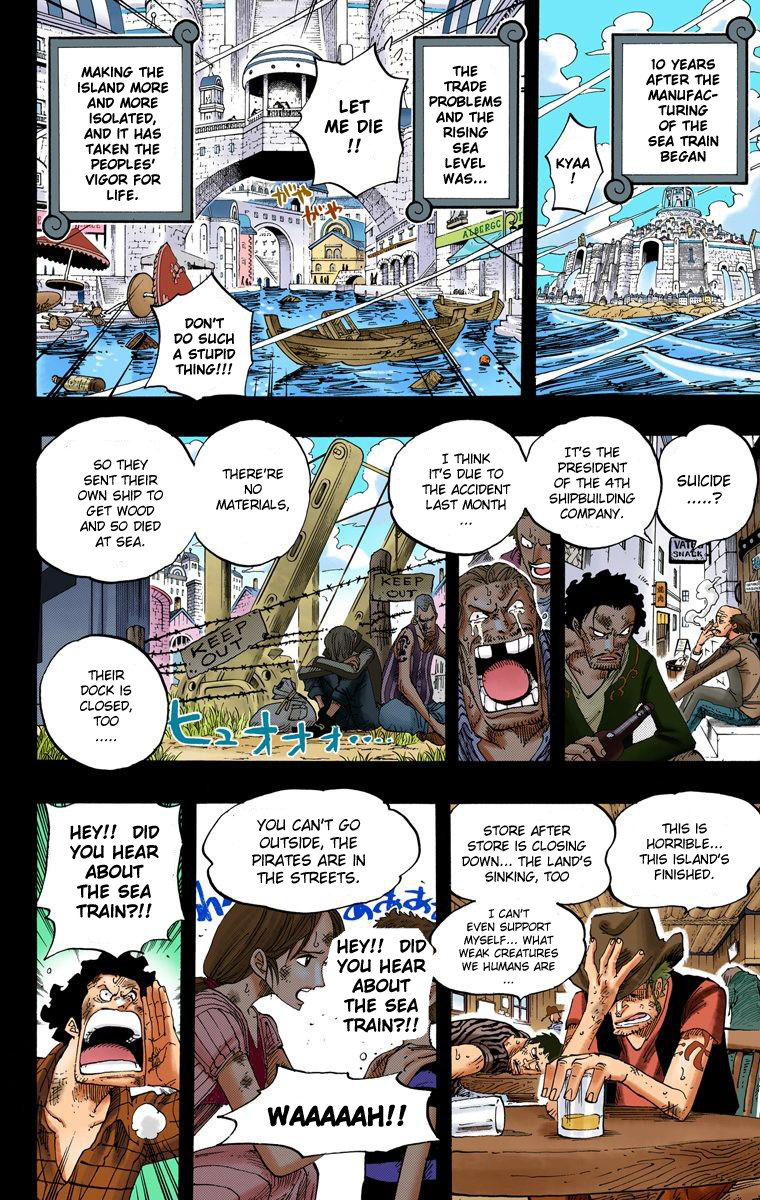 One Piece - Digital Colored Comics - Vol.37 Chapter 354: The Sea Train